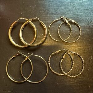 gold hoops